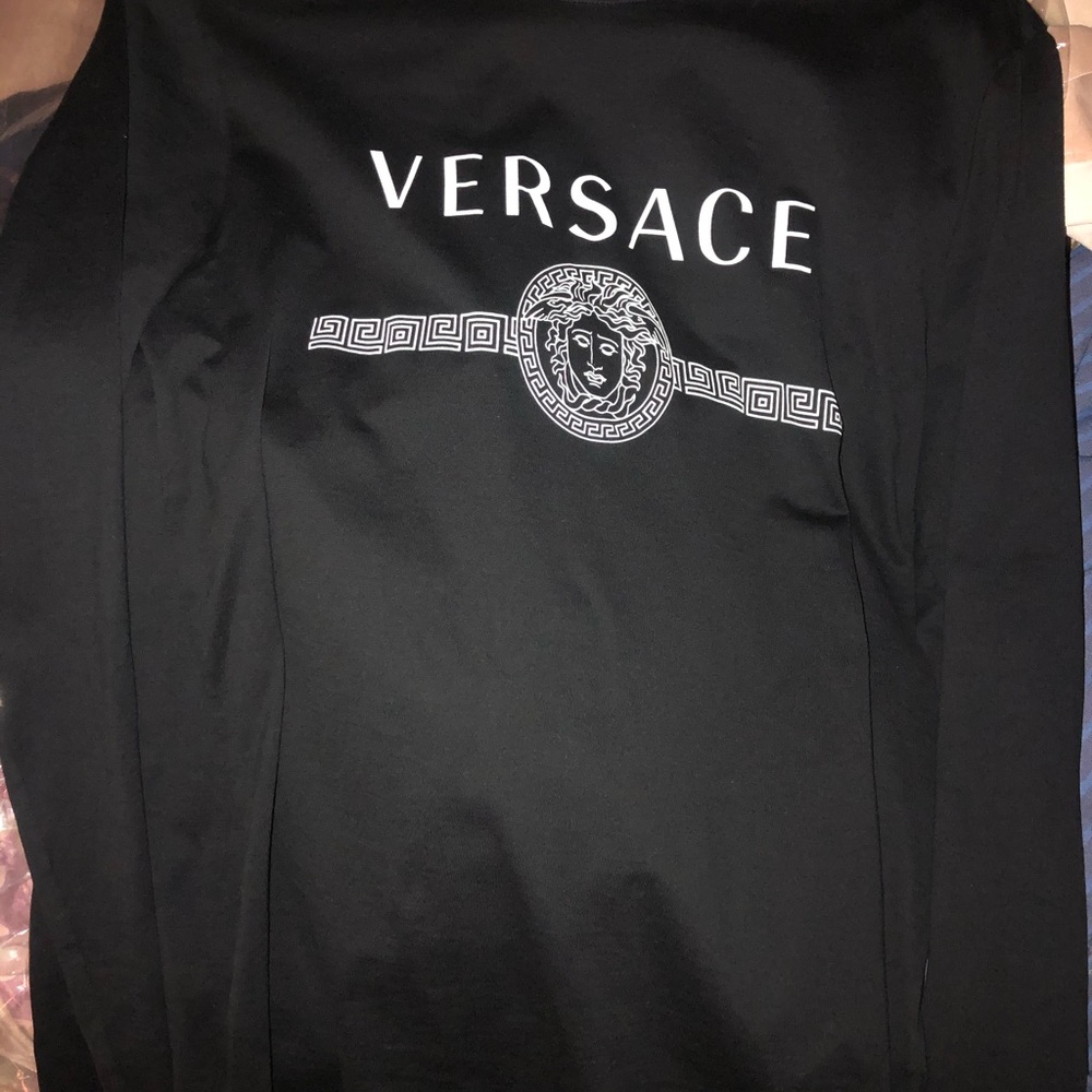 Versace Long Sleeve Crew